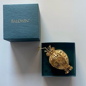 Baldwin vintage Christmas ornament